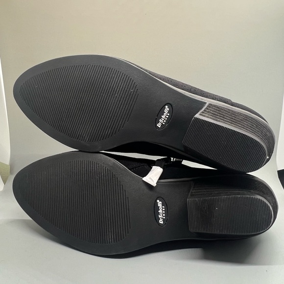 DR. SCHOLLS Never End Bootie in black suede size 7.5 New - Picture 3 of 7